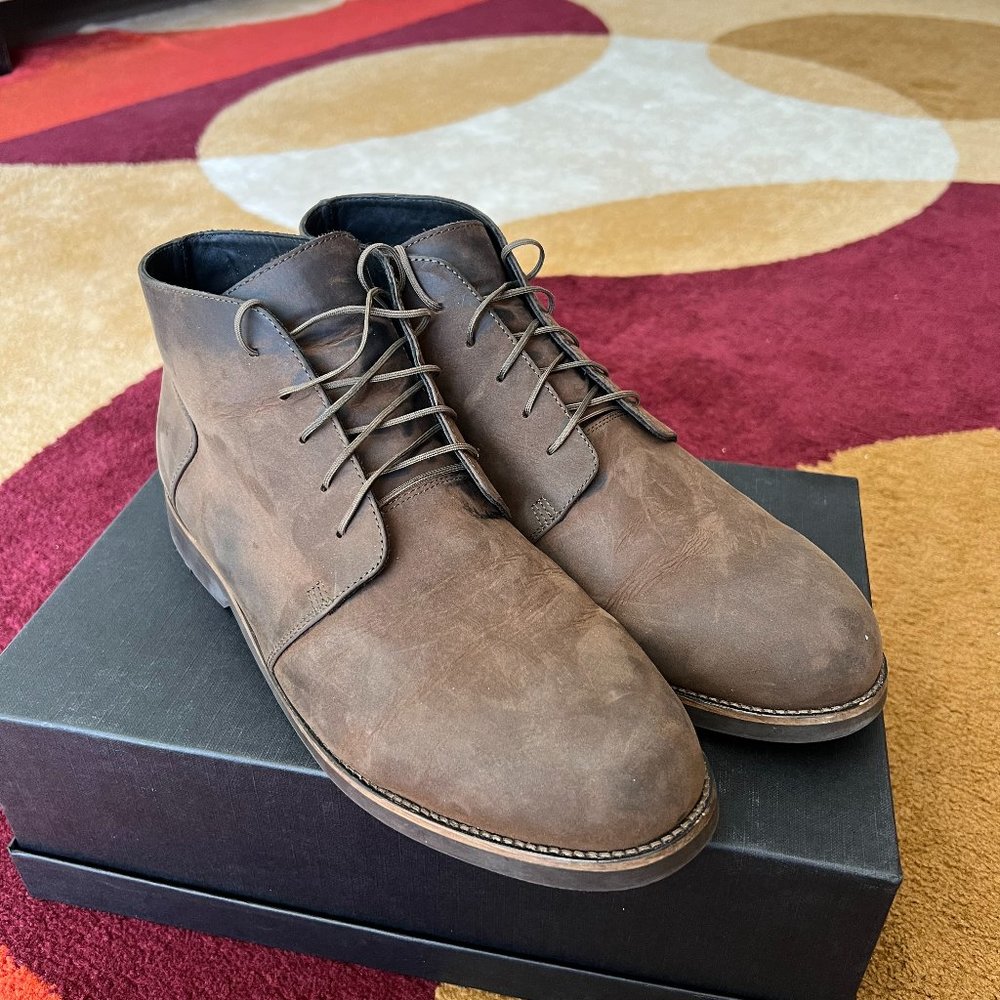 Nisolo Chukka Boots in Steel Mens Size 10.5